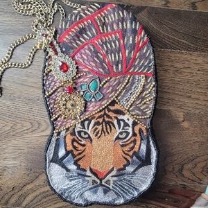 Camilla Tiger Turban Bag